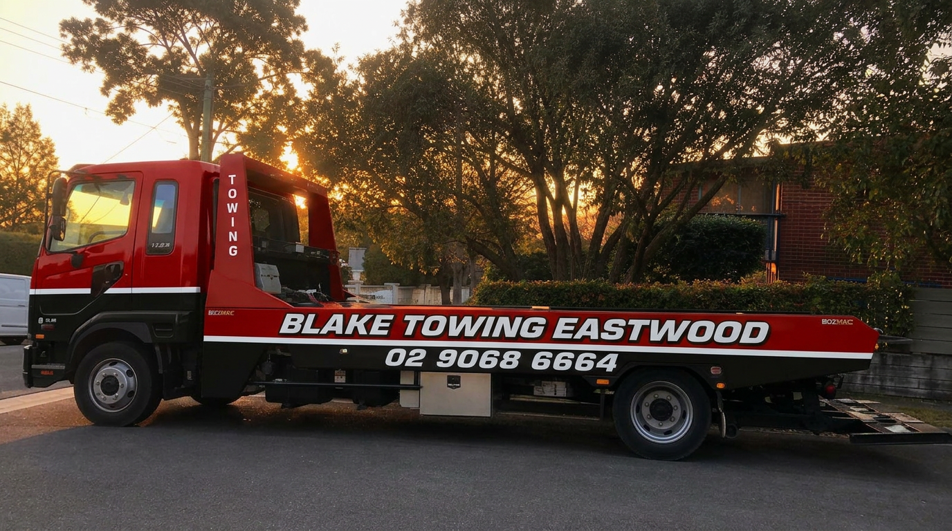 Blake Towing Eastwood tow truck 02 9068 6664