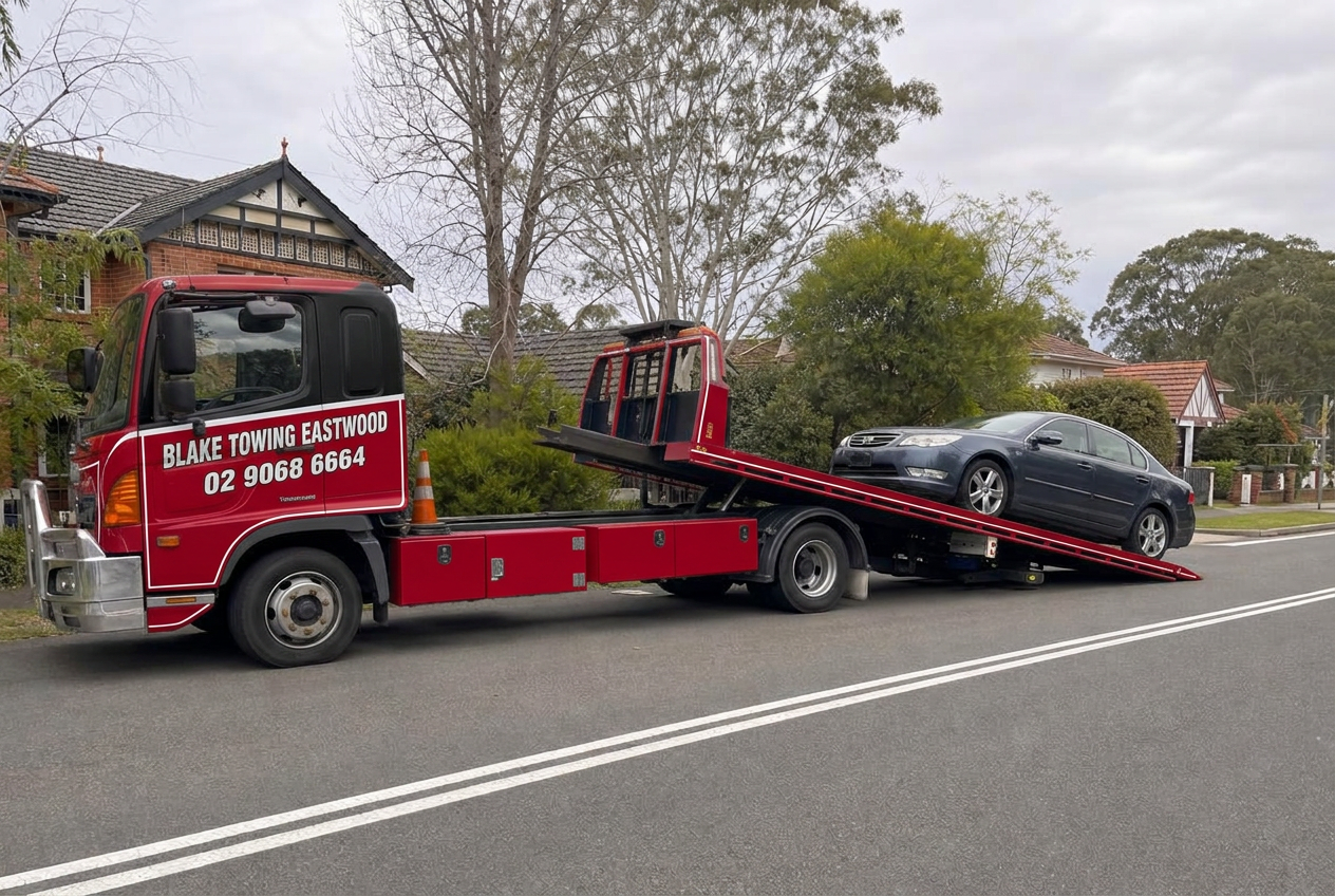 Car Towing - Blake Towing Eastwood 02 9068 6664