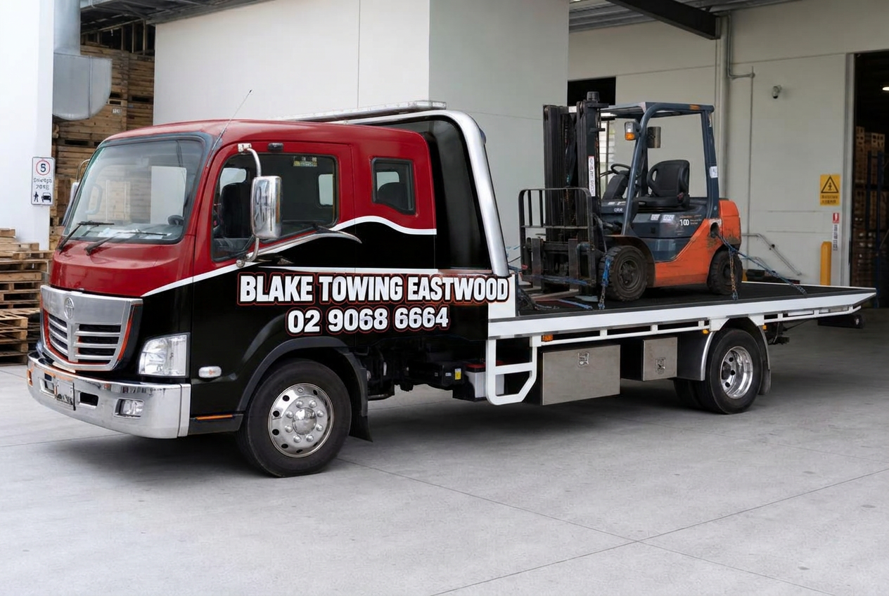 Forklift Towing - Blake Towing Eastwood 02 9068 6664