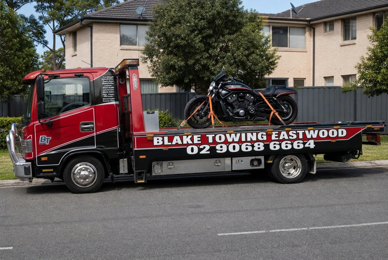 Motorbike Towing - Blake Towing Eastwood 02 9068 6664